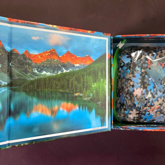 Moraine Lake, 500 piece puzzle, The Canadian Group, Sure-Lox - Picture 3 of 3